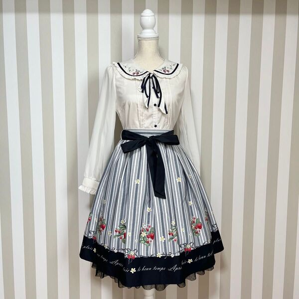 *axesfemme*2点*ブルーストロベリーコーデセット*アクシーズファム*