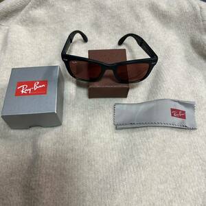  RayBan RB4105 FOLDING WAYFARER rare model sunglasses Ray-Ban 1 jpy start 