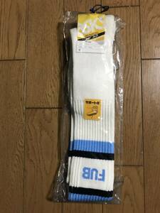  that time thing unused dead stock Asics Asicsfab knee-high socks basketball product number :FB-182 size :24-26.HF2682