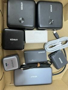 040 Anker充電器 USBハブ　Anker PowerCore Fusion 10000 735Charger充電器　Nano2 PowerExpand 8-in-1