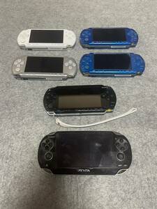 1円~SONY PSVita~PSP x4 3000~1000プレイステーション ポータブル ソニー まとめ売り