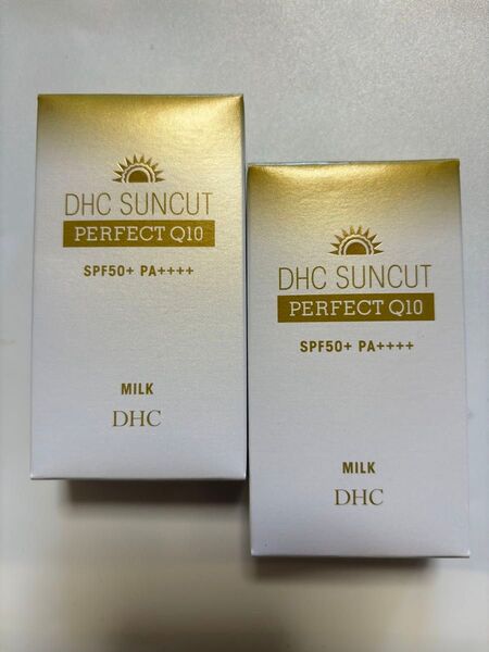 【新品・未開封】DHC サンカットQ10 パーフェクトミルク SPF50mL