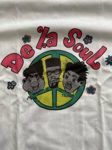 DE LA SOUL Tシャツ 可愛いデザイン　hip hop old school　サイズXL