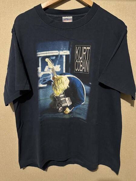 レア kurt cobainカートコバーン vintage Tシャツ　Nirvana ニルバーナ The End of Muric ヴィンテージ ビンテージ jerry lorenzo バンド