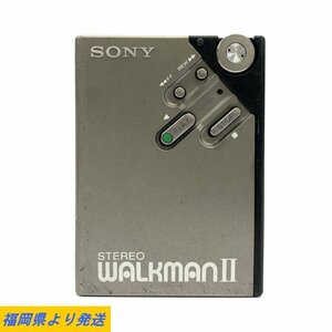 SONY WM-2 WALKMANII Sony portable cassette player Walkman electrification OK * reproduction NG condition explanation equipped * junk [ Fukuoka ]