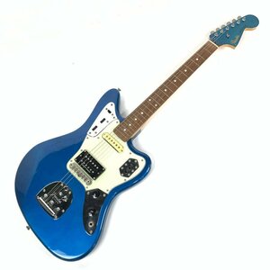 Fender Japan JAGUAR フェンダー エレキギター S/N:P039504 Seymour Duncan ピックアップ搭載 青系 CRAFTED IN JAPAN表記★簡易検査