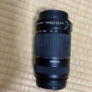美品　Canon キャノン EFS レンズ　EF- S55-250mm IS II