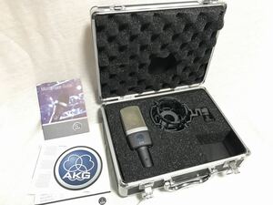 C214 AKG コンデンサーマイク マイク 音響機材 マイクロフォン マイクロホン アーカーゲー 