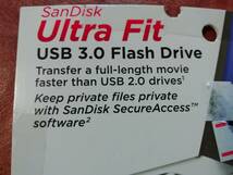 SanDisk Ultra Fit サンディスクCZ43 16GB USB 3.0 フラッシュドライブ130MB(1)【5A】_画像3