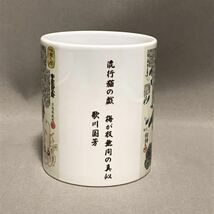 歌川国芳 流行猫の戯 梅が枝無間の真似 マグカップ_画像2