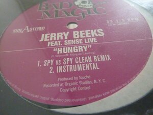 Jerry Beeks feat. Sense Live - Hungry / Spy Vs Spy Clean Remix／1999／US／検：未開封 アメリカ盤 12インチ 12inch Hip Hop