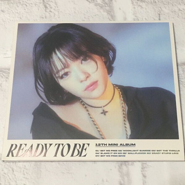 twice ジョンヨン cd デジパック digipack アルバム ready to be