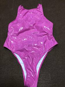  включение в покупку не возможно * стоимость доставки 390 иен супер глянец супер стрейч .. купальный костюм костюм маскарадный костюм рост рост купальный костюм Leotard ( розовый )XL