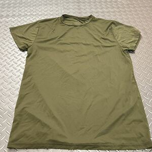 米軍放出品 Tシャツ　サバゲー　ランニング　OD MEDIUM 速乾性抜群 (INV BC31)