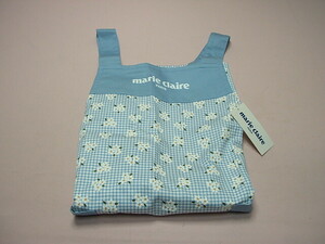 * free shipping * Marie Claire [p long ti. made in Japan ]* lovely floral print apron *