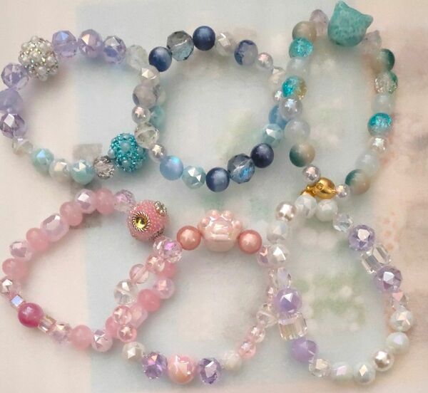 デザインブレスレット☆ パール ネックレス 天然石 pearl jewelry ブレスレット アクセサリー