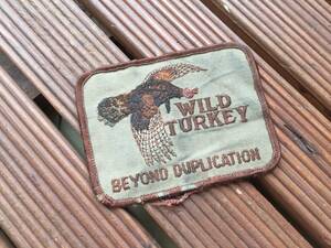 【70's Wild Turkey ワッペン】