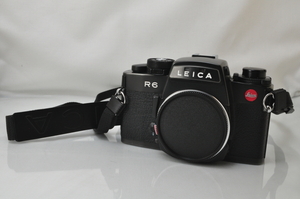 ★★中古品 Leica R6 Black 35mm SLR Film Camera Body♪♪#5842EX