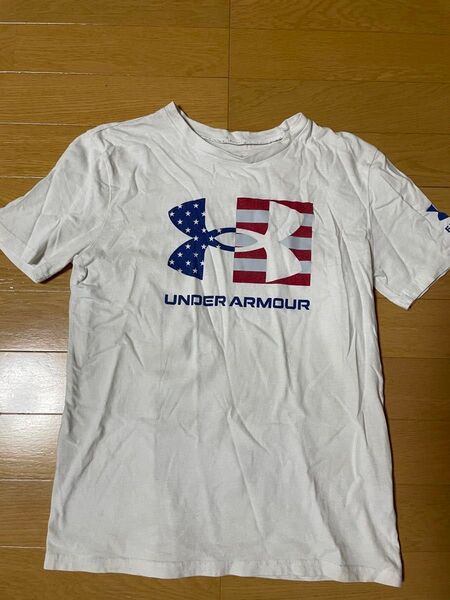 アンダーアーマー Tシャツ ホワイト 半袖Tシャツ 白 半袖