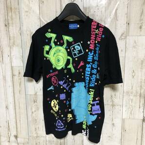 東京ディズニーリゾート モンスターズインク Tシャツ 黒 S 美品 管理B1033