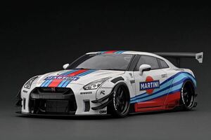 イグニッションモデル 1/18 LB-WORKS Nissan GT-R R35 type 2 White/Blue/Red IG2958 リバティーウォーク LBWK GTR ignition model