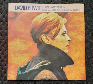 ★DAVID BOWIE★7inch SOUND AND VISION A NEW CAREER IN A NEW TOWN BOW 510 PB 0905 LIFETIMES THE SINGLES 
