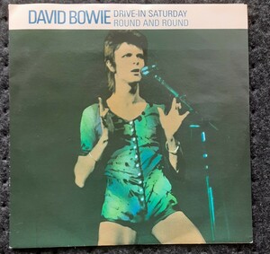 ★DAVID BOWIE★7inch DRIVE-IN SATURDAY ROUND AND ROUND BOW 501 RCA 2352 LIFETIMES THE SINGLES 