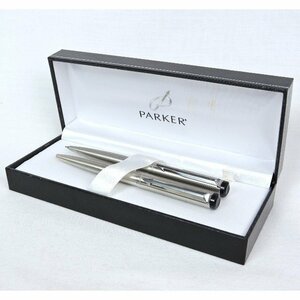 【中古】PAKAER パーカー ボールペン シャーペンセット 専用ケース有り 英国