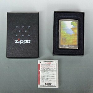 【中古】ZIPPO ジッポー オイルライターLIMITED EDITION 箱・説明書有 2000年製 火種確認済み