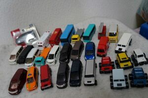 トミカ ミニカー 29台セット ヴェルファイア セレナ ヴォクシー ノア ウェイク プリウス アルファード 救急車 はしご消防車