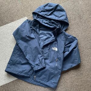 THE NORTH FACE コンパクトジャケット　ノースフェイス ネイビー　（140） マウンテンパーカー