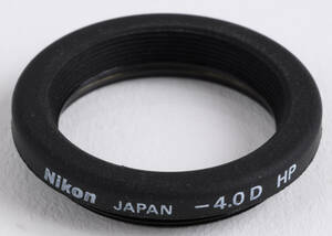 中古 Nikon ニコン 視度補正レンズ -4.0 接眼補助レンズ ハイアイポイント