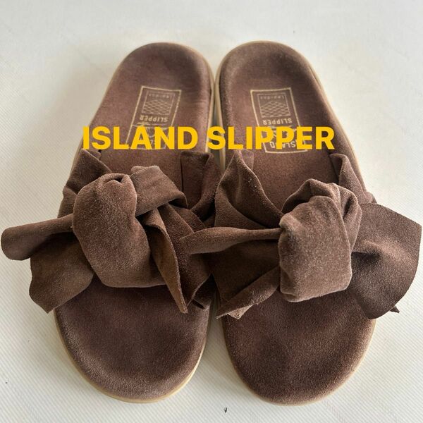 【ISLAND SLIPPER】★ アイランドスリッパ　スエード　サンダル　6