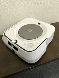 【動作品】iRobot アイロボット m613860 床拭きロボット ブラーバジェットm6　Braavajet m6 ホワイト 箱付き 2019年製