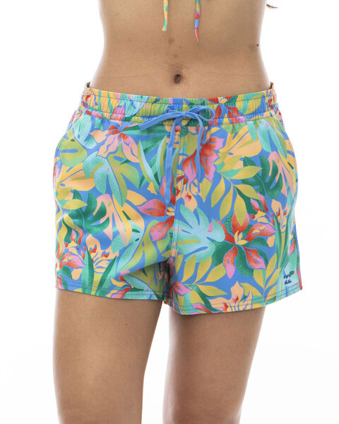 ★送料無料★2024春夏 新品【BILLABONG/ビラボン】PRINT SHORT BOARDSHORTS ボードショーツ/サーフトランクス BJZ0 レディースM BE01C-500