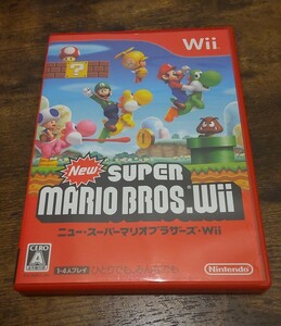 Nintendo Wii soft New Super Mario Brothers 