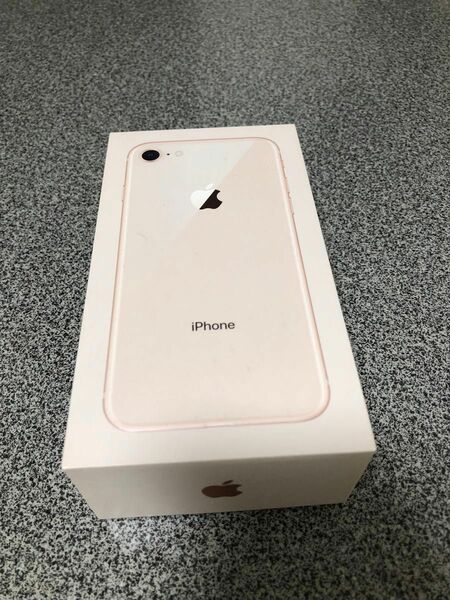 iphone8 空箱　64GB 空箱 ピンク Apple ステッカー付き