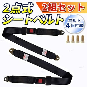 2 -point type seat belt safety belt assistance old car seat 2 piece set wheelchair fixation all-purpose luggage Classic type Golf Cart electric car bus post-putting 