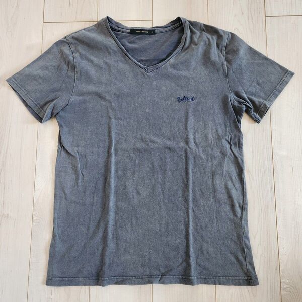 VENCE EXCHANGE メンズ Tシャツ Vネック Lサイズ