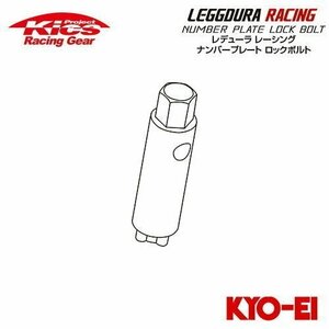 協永産業 Kics レデューラレーシング ナンバープレートロックボルト専用キーアダプタ