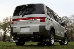 エルフォード レボルシオンデュアルマフラー デリカD:5 DBA-CV5W MIVEC