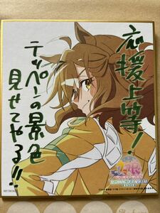 【即決 1500円】劇場版 ウマ娘 プリティーダービー 新時代の扉 入場者特典 第2弾 ミニ色紙 ジャングルポケット