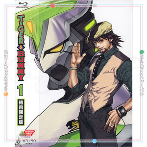 在庫一掃☆TIGER＆BUNNY(タイガー＆バニー) 1 (初回限定版)[Blu-ray]◆新品Ss（ゆうパケット対応）