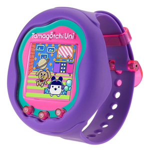 Tamagotchi Uni Purple たまごっち ユニ パープル/たまパスポート+ステッカー付き◎新品Ss