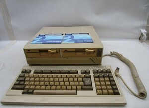 ★平1569 NEC PC-8801mkII PC88 本体 / キーボード / フロッピーディスク BASIC GAME 日本電気 レトロＰＣ パソコン 12405121