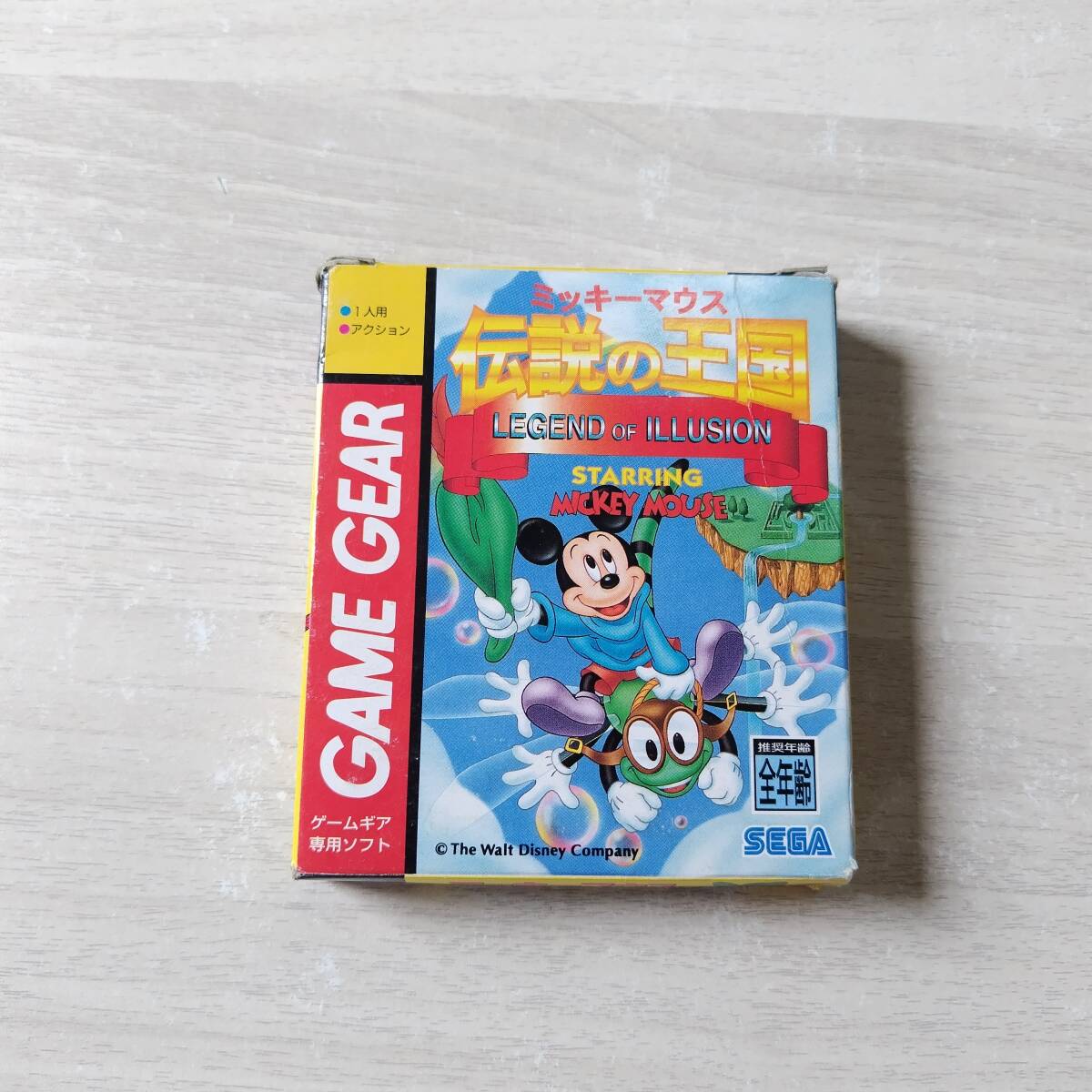 Yahoo!オークション -「ミッキーマウス」(ゲームギア) (セガ)の Yahoo!オークション -「ミッキーマウス」(ゲームギア) (セガ)の