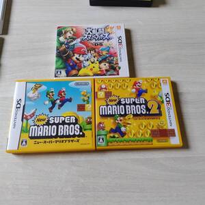●3DS NEWスーパーマリオブラザーズ2 等3本!   何本でも同梱可能●