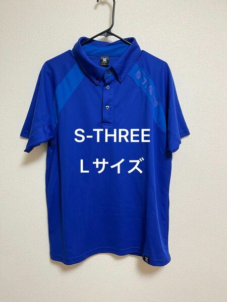 S-THREE 半袖ポロシャツ Lサイズ