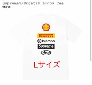 Supreme x Ducati Logos Tee White Lサイズ