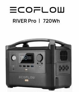 未開封　EcoFlowRIVER PROポータブル電源サージ1200W アウトドアキャンプ非常用